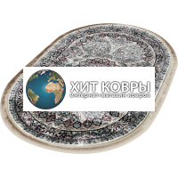 Турецкий ковер Бамби 20273 Крем овал